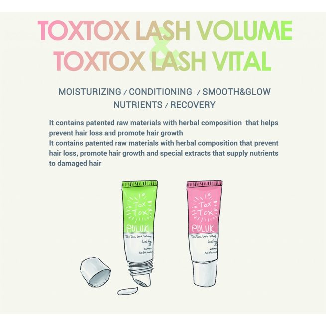 Kosmetisk Lash Botox Behandling – Puluk TOXTOX Lash Volume 10 ml - Bild 2