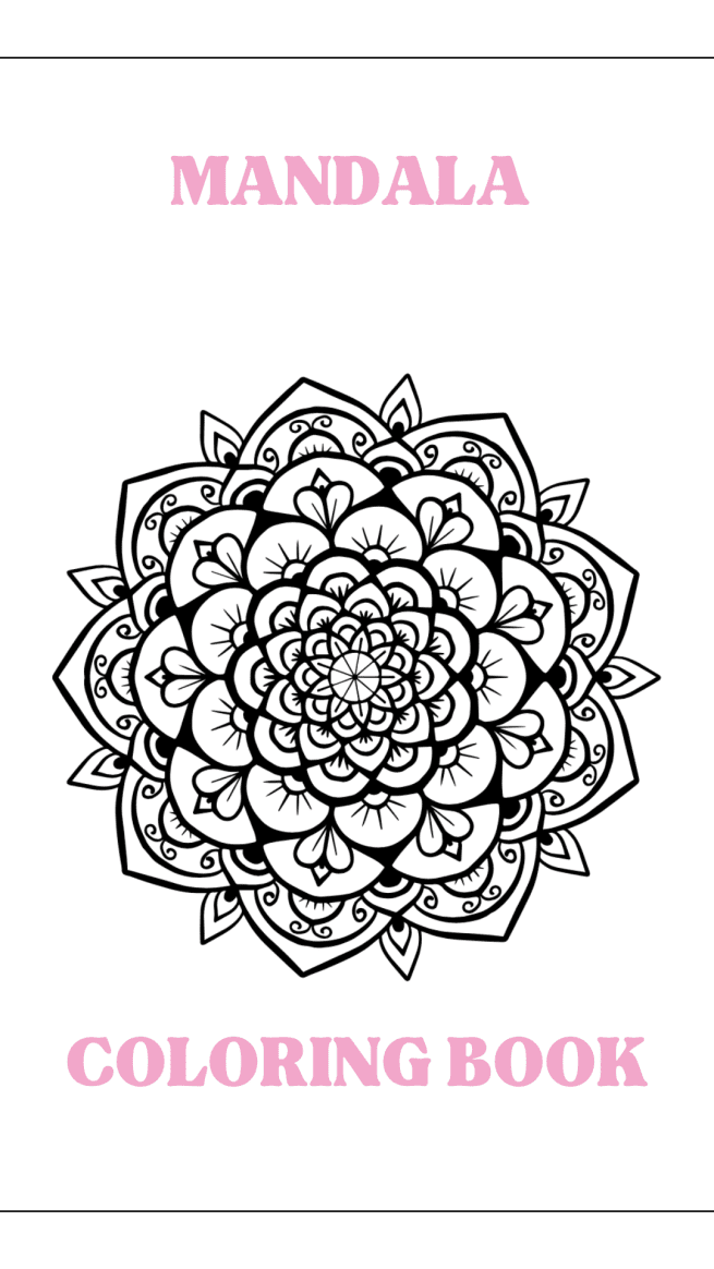 Mandala Färgbok – 10 Mönster för Kreativitet & Mindfulness